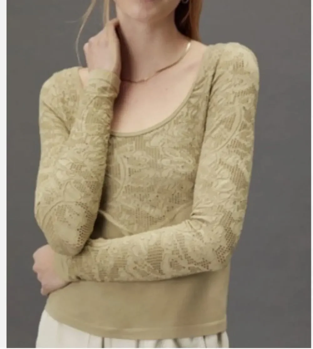 Anthropologie Seamless Boatneck Top Womens Medium Moss Green Minimalist Classic